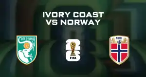 Ivory Coast vs Norway