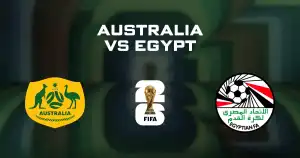 Australia vs Egypt
