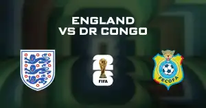 England vs DR Congo